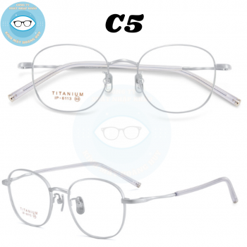 Gọng kính kim loại mã 6113